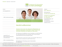 Tablet Screenshot of dr-kent.de